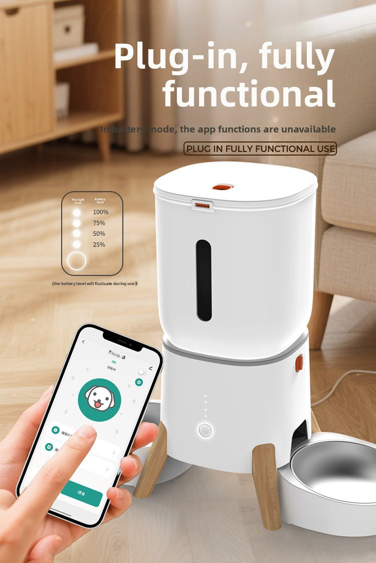 PawSmart DuoBowl 5L SmartFeed — App-Controlled Auto Pet Feeder | Single & Dual Bowl | Global Plug