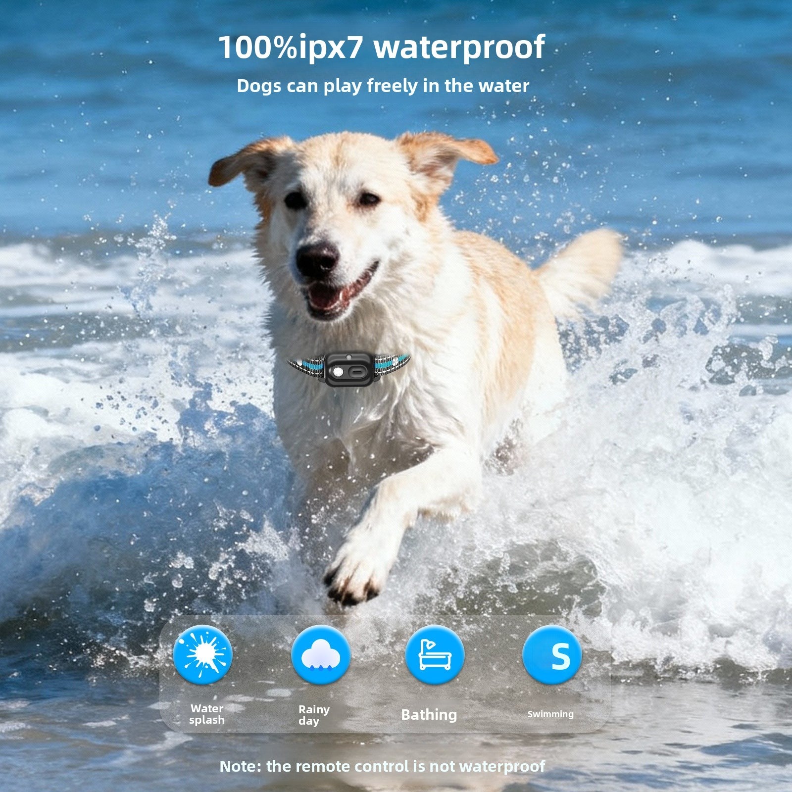 PawSmart T60 TrainPro — 1-to-2 Remote Dog Training Collar | Waterproof | Bark Control