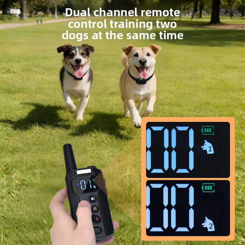 PawSmart FlexTrain Pro — Remote Dog Training Collar & Bark Stopper | All Breeds | 1-to-2 Control
