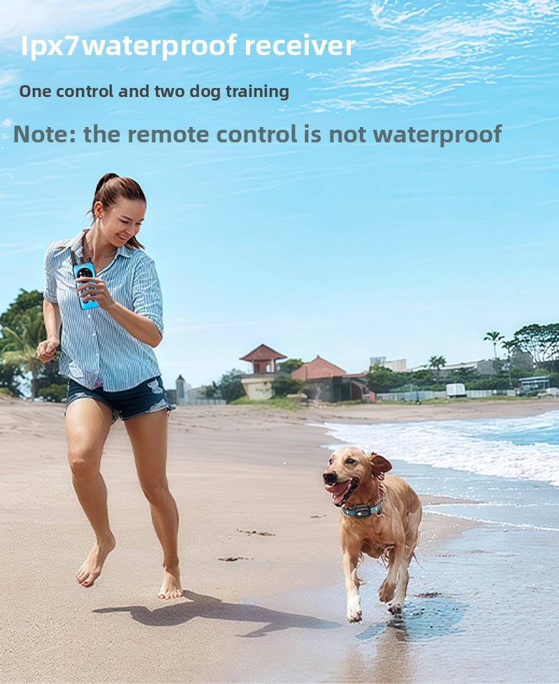 PawSmart T60 TrainPro — 1-to-2 Remote Dog Training Collar | Waterproof | Bark Control