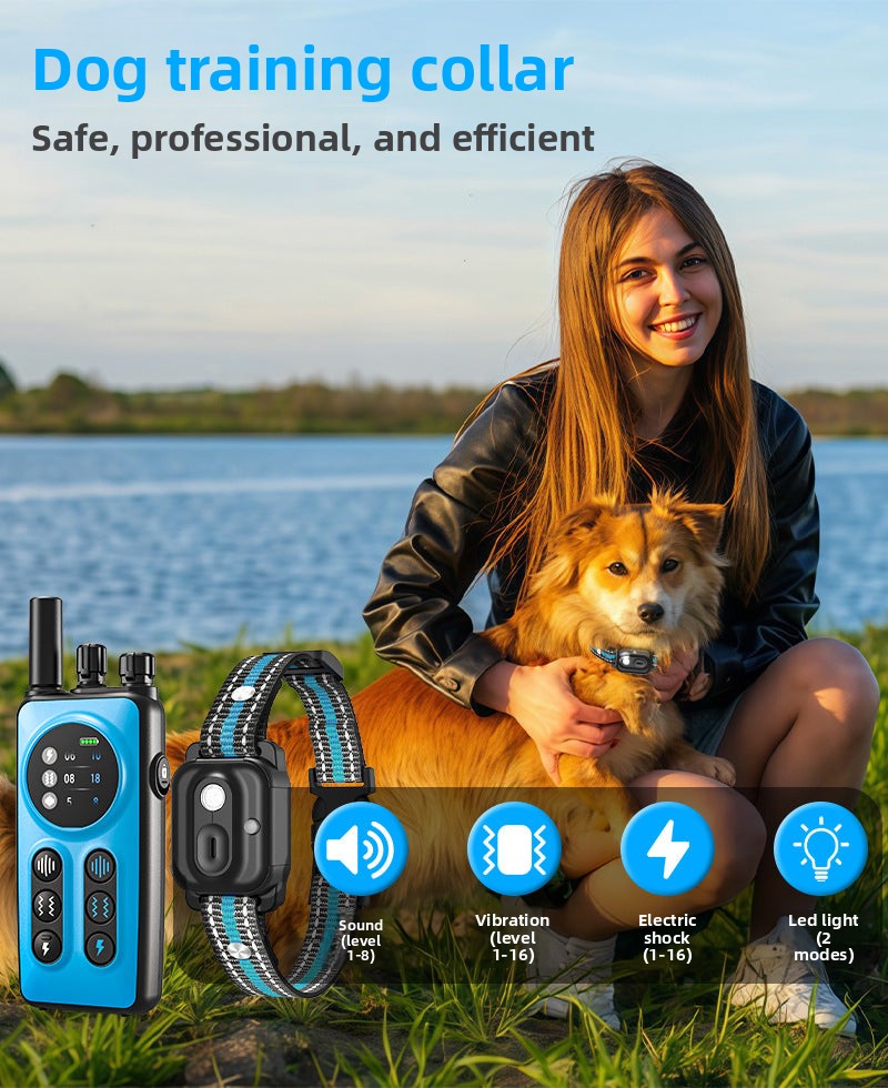 PawSmart T60 TrainPro — 1-to-2 Remote Dog Training Collar | Waterproof | Bark Control