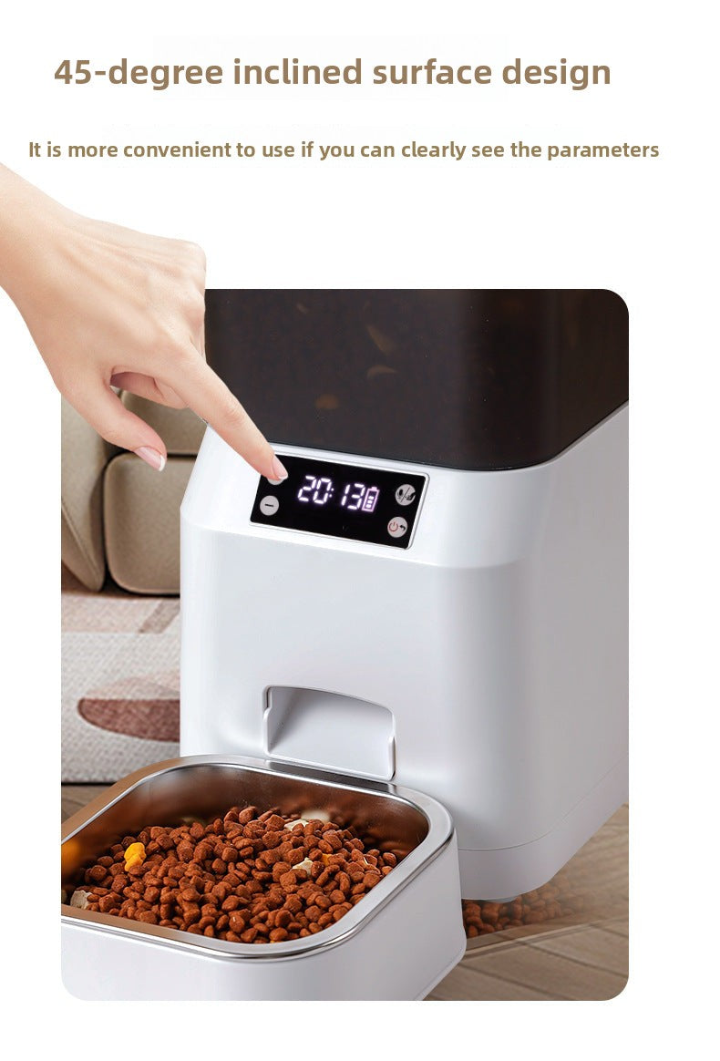 PawSmart Y-803 AutoFeed — Timed & Portion-Controlled Smart Pet Feeder | WiFi App Control
