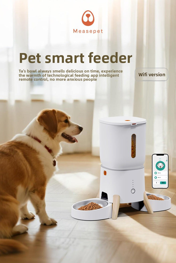 PawSmart DuoBowl 5L SmartFeed — App-Controlled Auto Pet Feeder | Single & Dual Bowl | Global Plug
