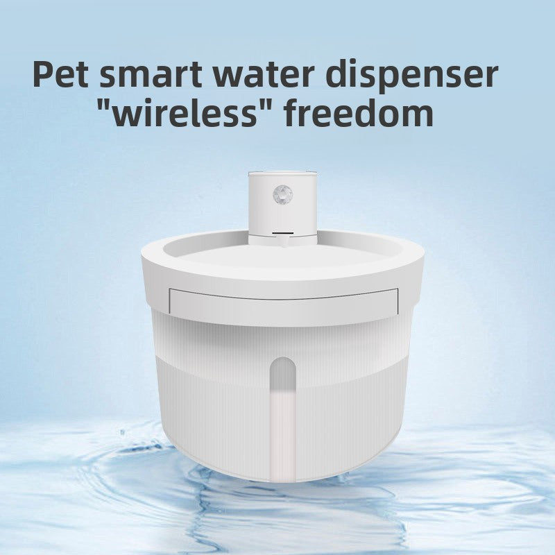 PawSmart AquaCharge — 3L Rechargeable Smart Pet Water Fountain for Cats & Dogs
