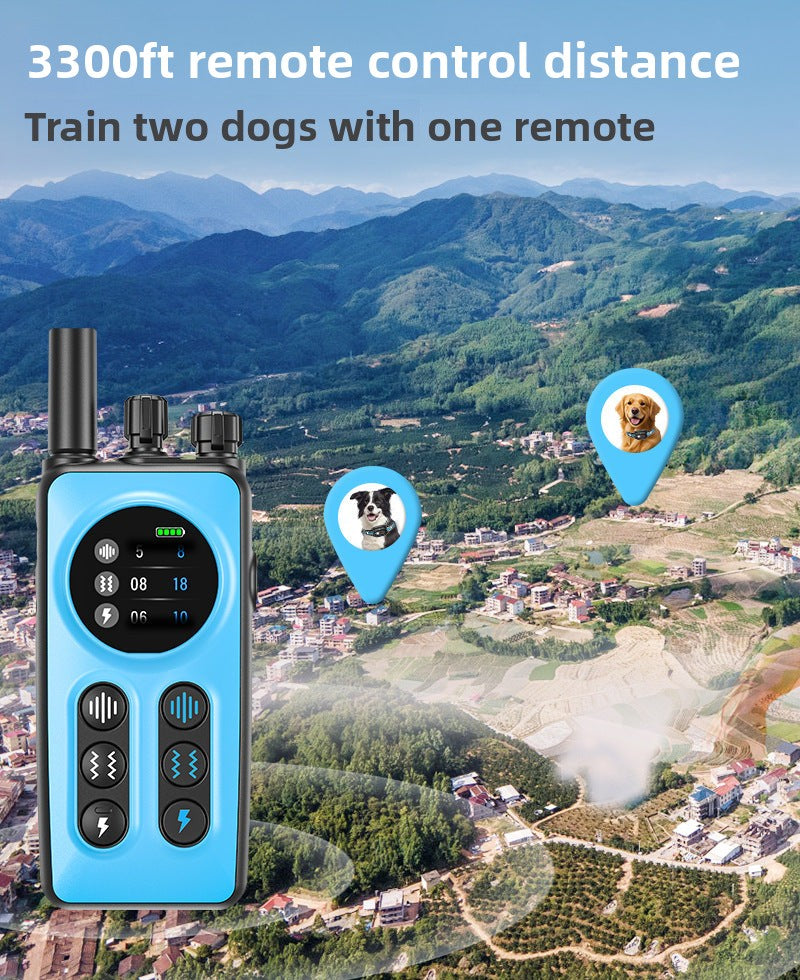 PawSmart T60 TrainPro — 1-to-2 Remote Dog Training Collar | Waterproof | Bark Control