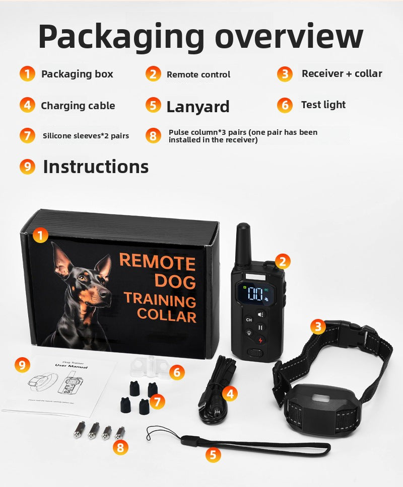 PawSmart FlexTrain Pro — Remote Dog Training Collar & Bark Stopper | All Breeds | 1-to-2 Control