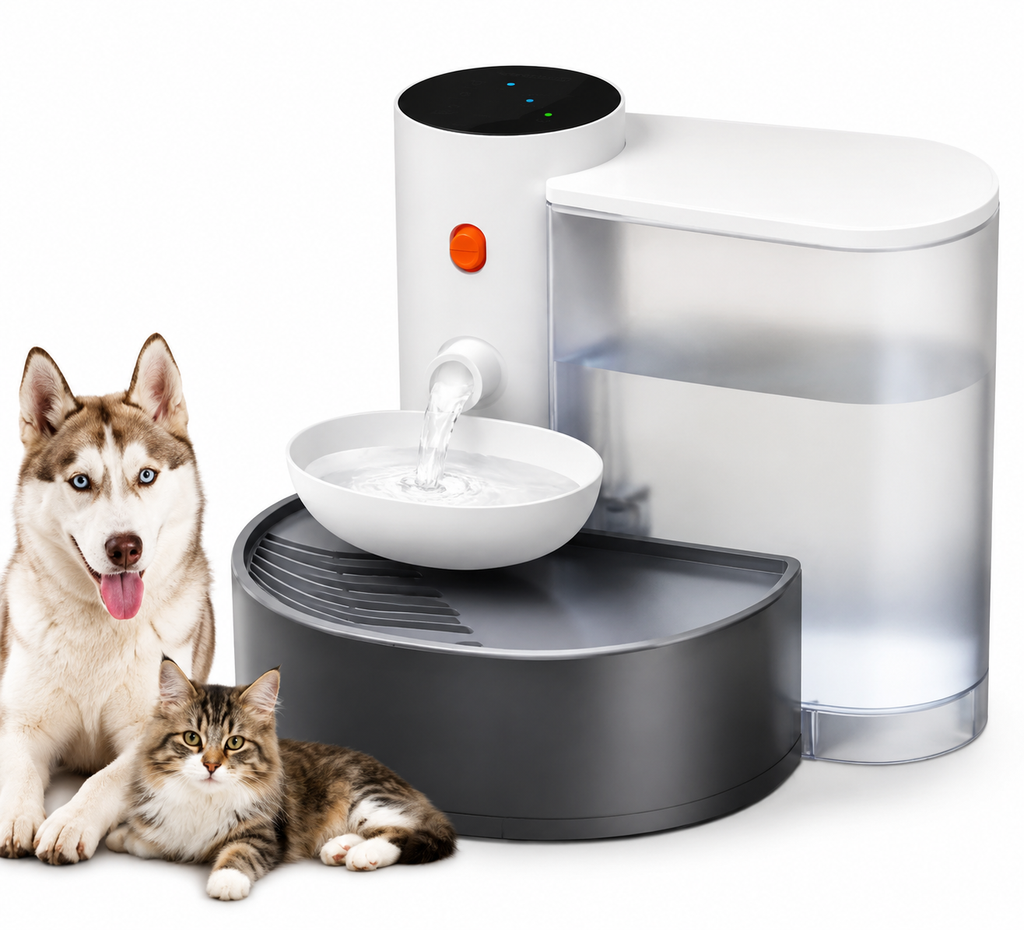 PureFlow Pet Fountain — Always Fresh, Always Warm
