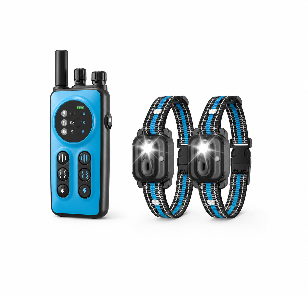 PawSmart T60 TrainPro — 1-to-2 Remote Dog Training Collar | Waterproof | Bark Control