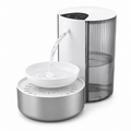 PawSmart TiltFlow — Smart Tilt-Pour Pet Water Fountain | Heated | Silent | Large Capacity