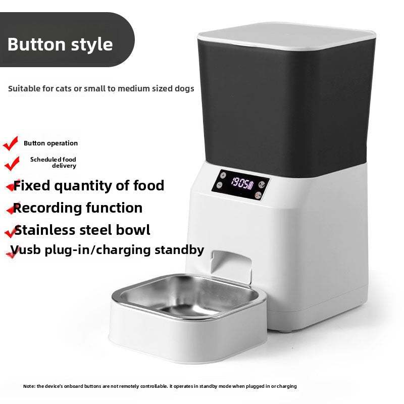PawSmart Y-803 AutoFeed — Timed & Portion-Controlled Smart Pet Feeder | WiFi App Control