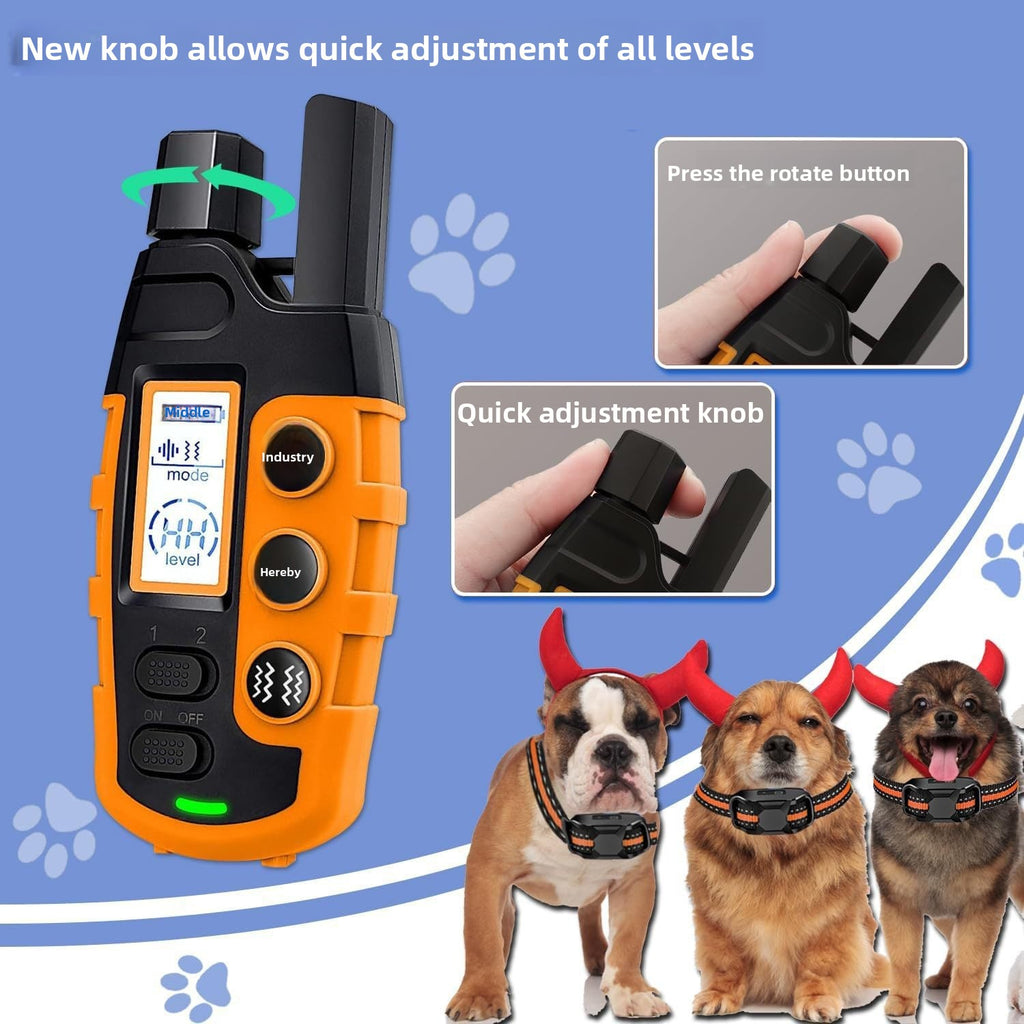 PawSmart TrainEase Pro — Humane Smart Dog Trainer & Bark Stopper | No Shock | Remote Control