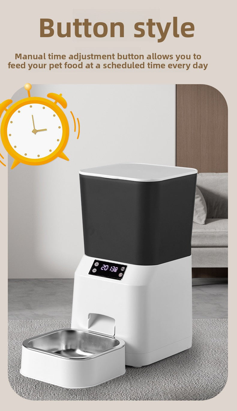 PawSmart Y-803 AutoFeed — Timed & Portion-Controlled Smart Pet Feeder | WiFi App Control